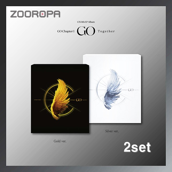 [2종세트] 씨아이엑스 CIX GO Chapter 1 GO Together 8집 미니앨범