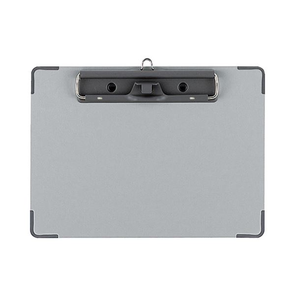 (まとめ) コクヨ 用箋挟B(クロス貼り) A5ヨコグレー ヨハ-21N 1セット(10枚) (×5セット)