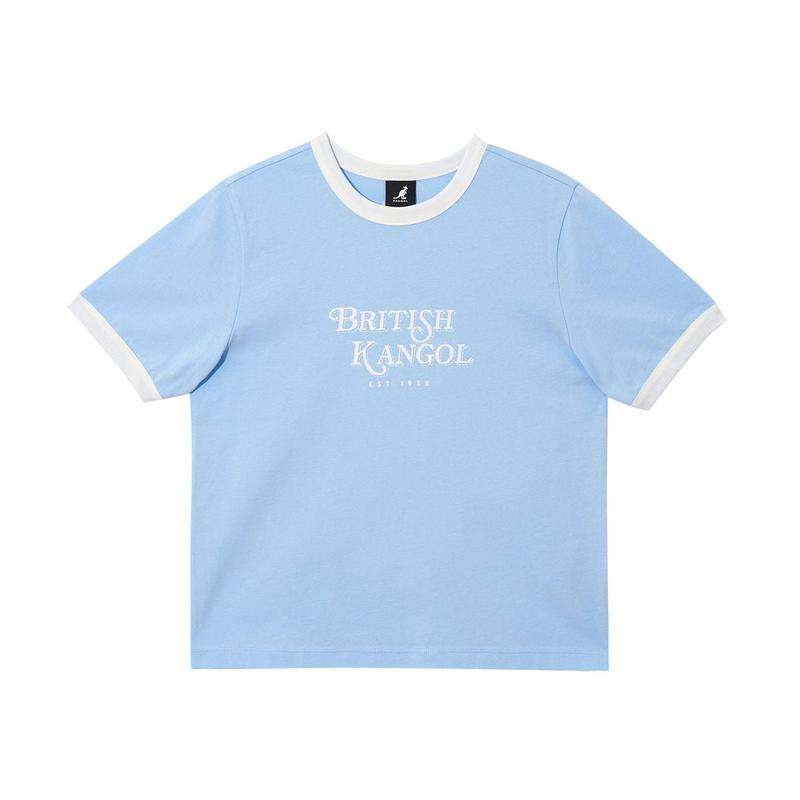 ウーマンズ リンガー Tシャツ 2842 ライトブルー