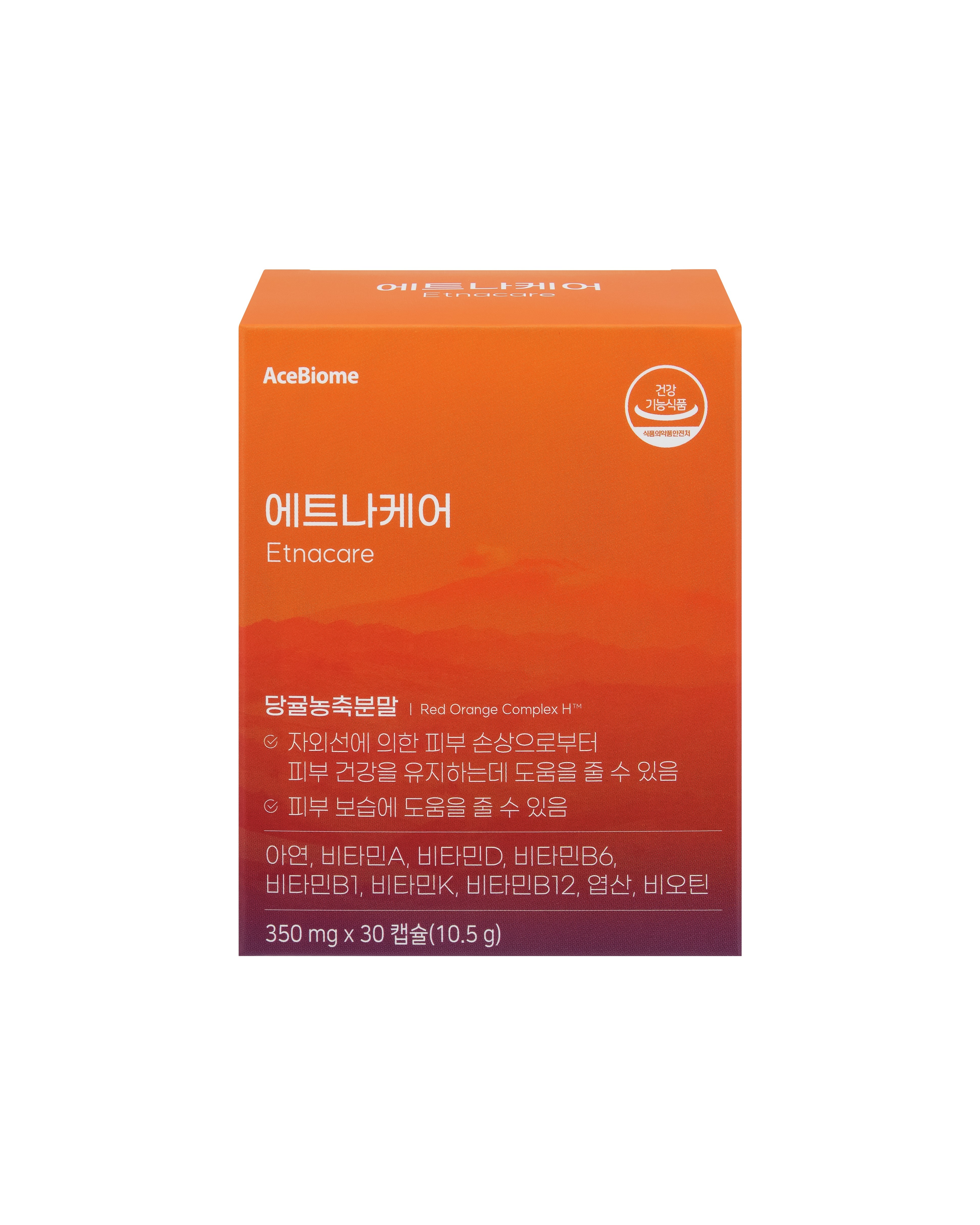 エトナケアROCHスキン健康糖みんご濃縮粉末赤オレンジ抽出物ヘスペリジン1ヶ月