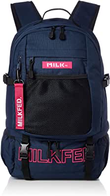 [ミルクフェド] バックパック NEO EMBROIDERY BIG BACKPACK BAR MI