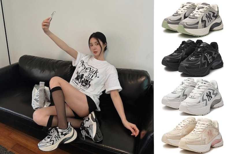 3ARNSPL4N韓国限定販売 超人気商品 男女共用 カーブランナー ニューヨークヤンキース