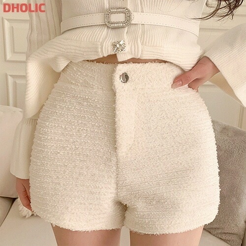 [メガ割りSALE]ツイードショートパンツ