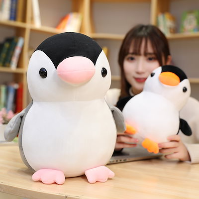 Qoo10 超可愛いペンギン動物ぬいぐるみじゅうなん おもちゃ 知育