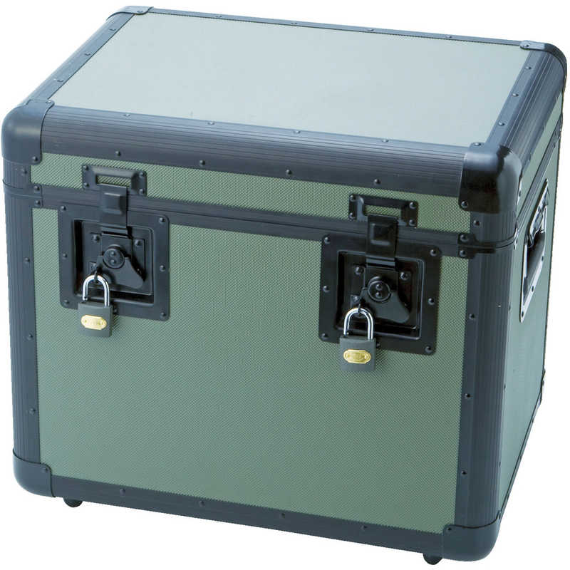 トラスコ中山　万能アルミ保管箱 オリーブドラブ 480×360×410　TAC480OD 11,638円