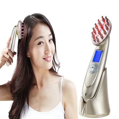 スカルプケア 電動頭皮ブラシ 電動ブラシ 低周波レーザー EMS 抜け毛を防ぐ 頭皮マッサージ 機器