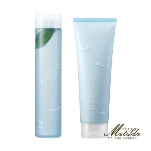 アジュバン セット（リ クール）Re: Cool シャンプー300ml・ Re: Cool トリートメント250g 美容室・サロン専売品【アジュバン ADJUBANT リ シリーズ Re: serie