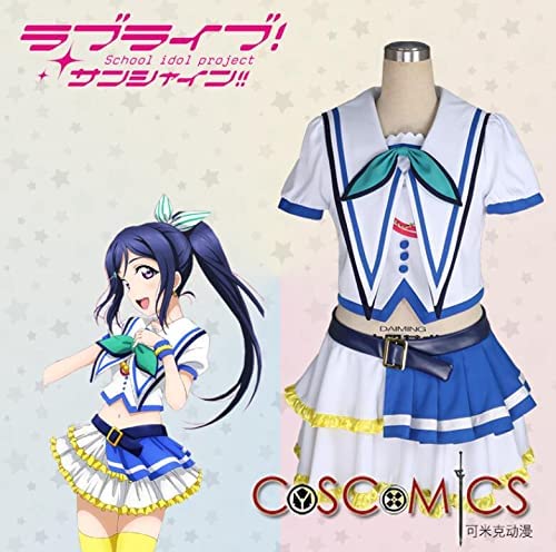 ラブライブ！サンシャイン！！青空JumpingHeart 松浦 果南 コスプレ衣装 7,601円