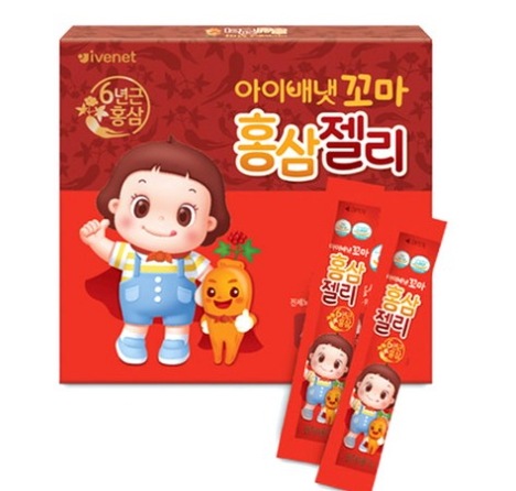 ivenet キッズ 紅参ゼリー 15g x 30P / 免疫力 / 健康 / プレゼント / 子供
