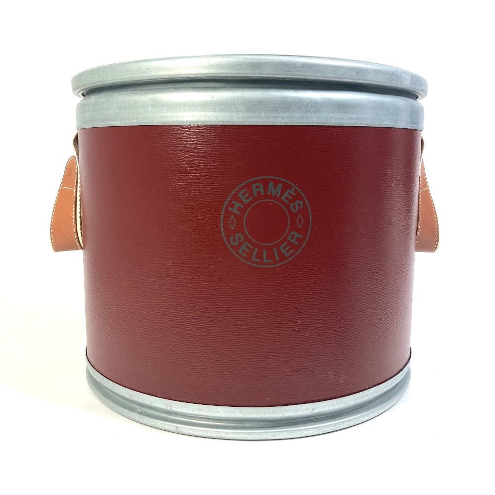 オブジェ セリエ サドルボックス インテリア マルチケース 馬具入れ 紙 ブラウン