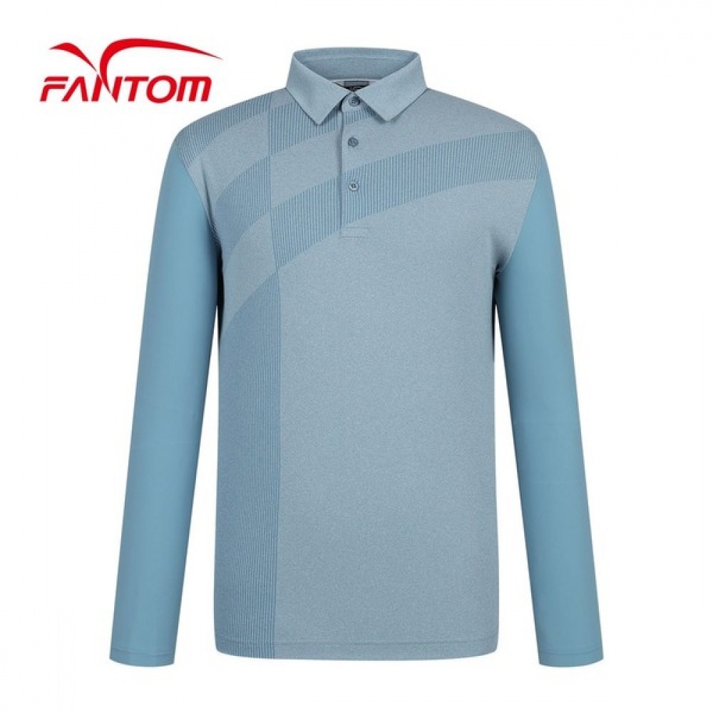 (Phantom) メンズファンクショナルスリーブカラーマッチングカラーロングスリーブ Tシャツ