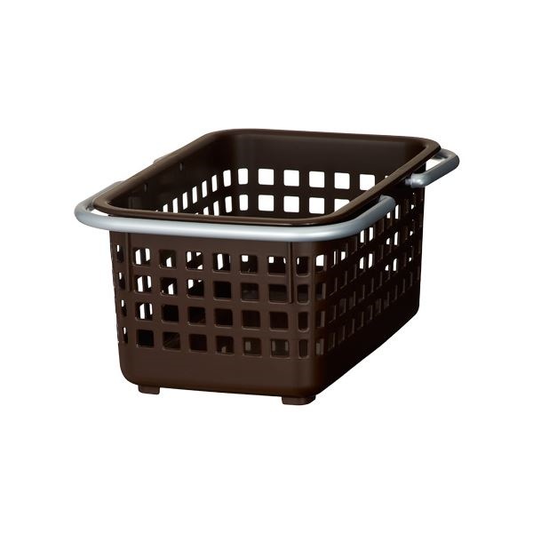 （まとめ）スカンジナビアスタイル ミニバスケット BR（ブラウン） SCB-2 [30個セット]