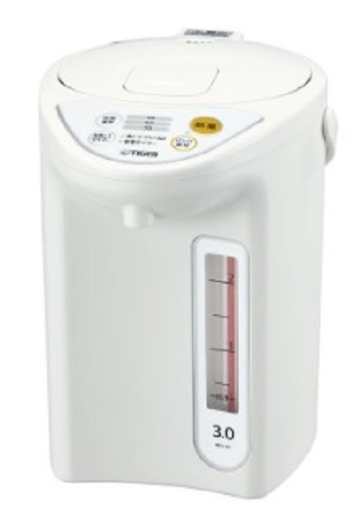 TIGER タイガー 電気ポット PDR-G301-W マイコン電動ポット 3L ホワイト