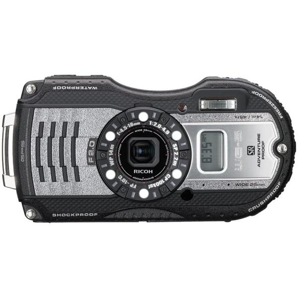 【中古】リコー RICOH 防水デジタルカメラ WG-5GPS ガンメタリック 防水14m耐ショック2.2m耐寒-10度 リコー RICOH WG-5GPS GUNMETAL 04651 29,120円