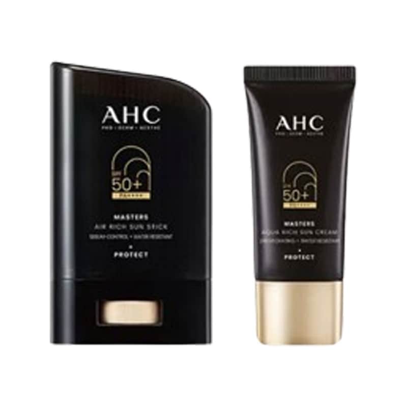 【大きいサイズです】マスターズ エアリッチサンスティック 22g+サンクリーム 14g/SPF50 + PA +++