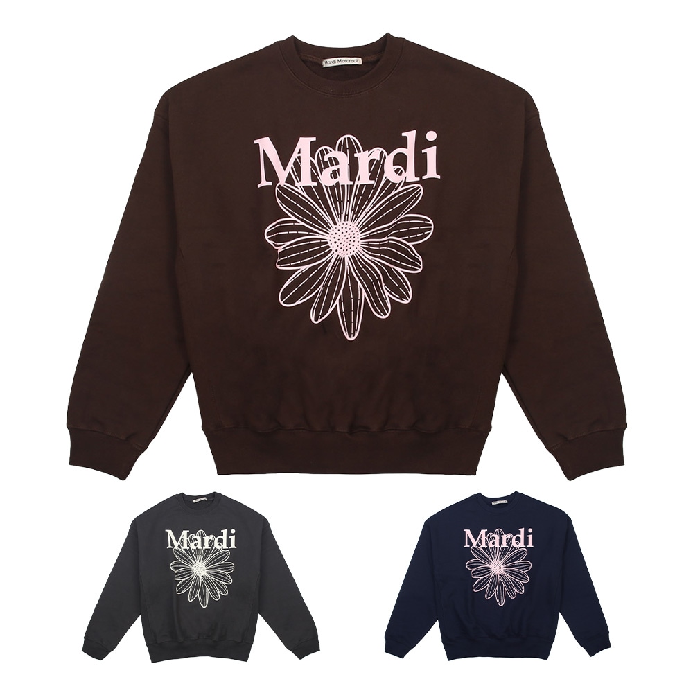 SWEATSHIRT FLOWERMARDI 長袖 レディース 韓国 ファッション アパレル