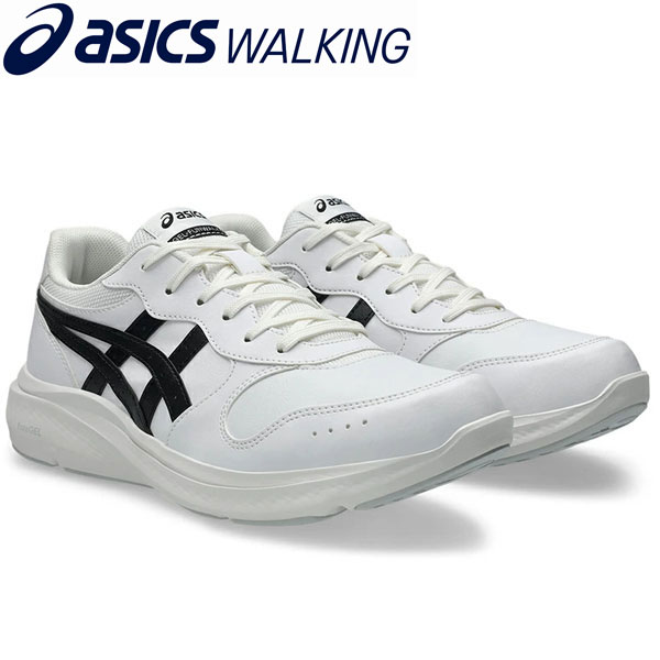 アシックス ウォーキングシューズ スニーカー メンズ ワイド 幅広 4E相当 ゲルファンウォーカー スニーカー 1291A065-100 asics GEL-FUNWALKER