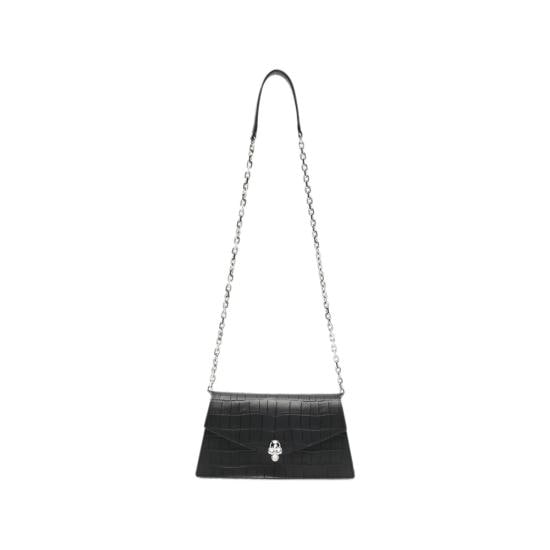 ALEXANDER MCQUEEN Women Shoulder Bags 874698 1HBT2 1000 BLACK