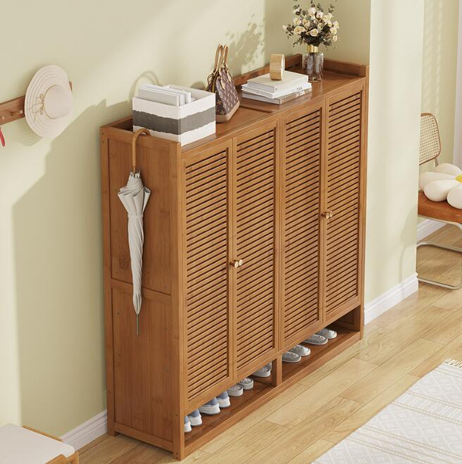 シューズラック 靴棚 靴キャビネット 北欧風 シンプルスタイル 通気性に優れ 大容量収納 シューズキャビネット