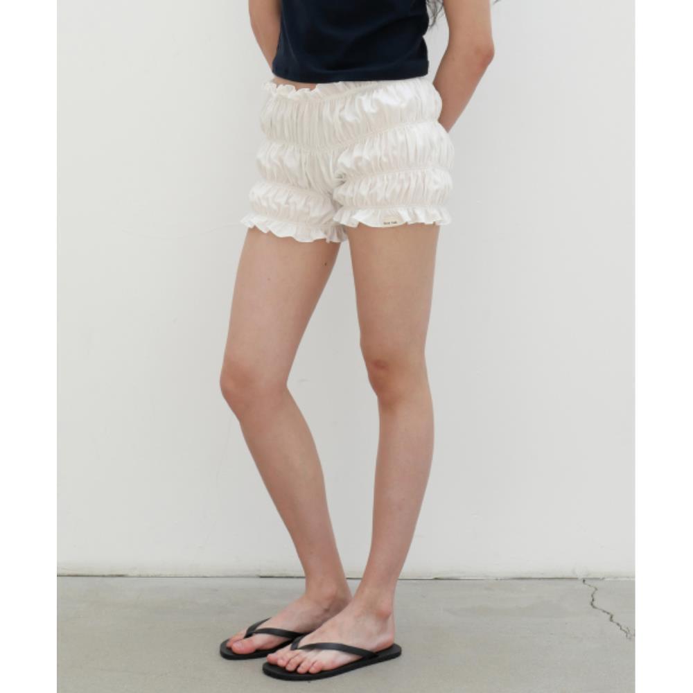 ROCKCAKE Shasha Shirring Shorts White RC25PT12300WH 5,269円