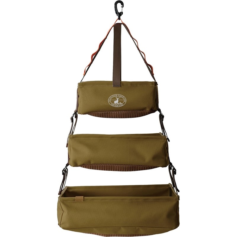 メッシュボックス3ピース(オリーブ) アウトドアグッズ (up1075)