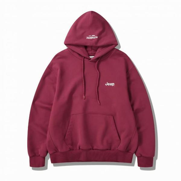 JEEP 男女兼用ルーズフィットパーカー フード付きTシャツ_1_A JQ1THU011_1