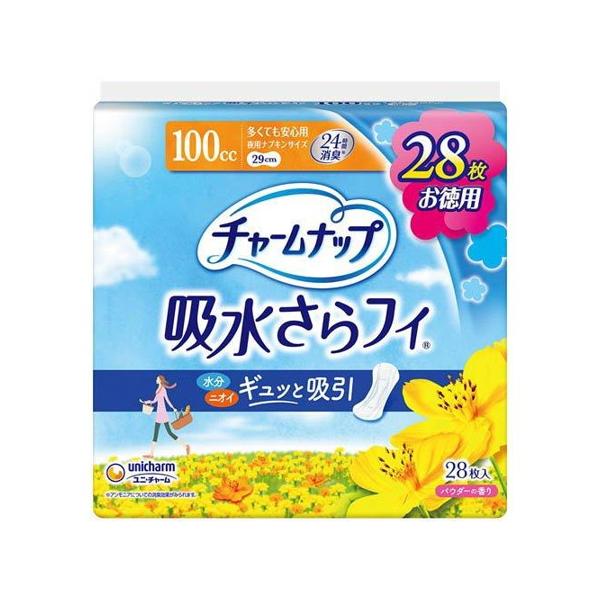 4個セット/チャームナップ 多くても安心用 28枚[ユニ・チャーム]