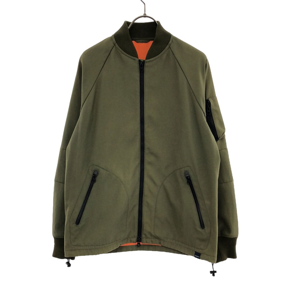 ボンディング アクティブ ジャケット S カーキ ナイロンジャケット メンズ