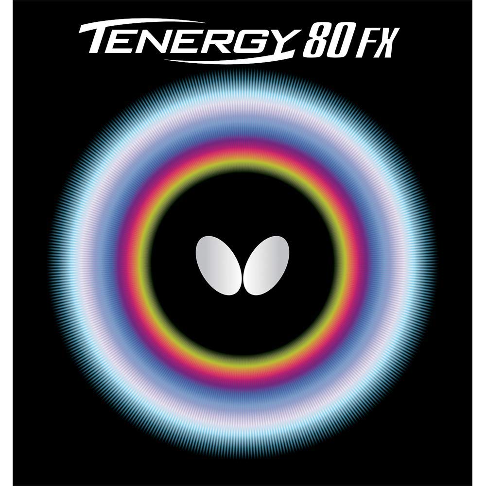 バタフライ(Butterfly) 卓球用裏ラバー テナジー80FX 05940 ブラック 特厚
