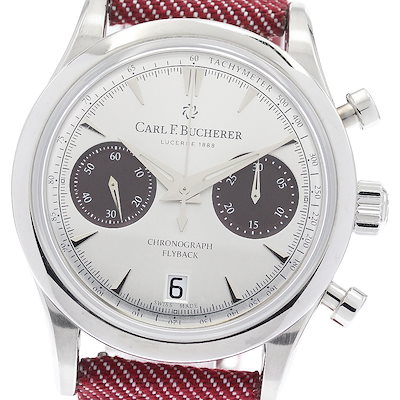 カール F.ブヘラ CARL F.BUCHERER 00.10927.08.13.04 マネロ フライバック デイト 自動巻き メンズ 良品 箱・保証書付き_935362【中古】 239,490円