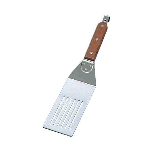 （まとめ） 江部松商事 EBM 18-0 木柄万能ターナー 穴明 0678700 1本 5セット