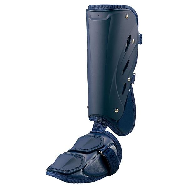 ゼット 野球防具 打者用レッグガード 左打者用 ネイビー BLL2081R 2900