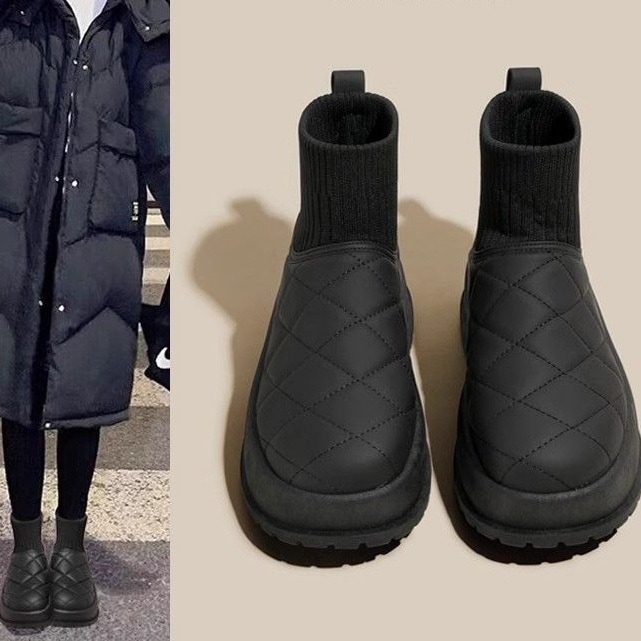 【大好評レビュー】 おしゃれ度高め カジュアル 丸トゥ ショート丈ブーツ レディース