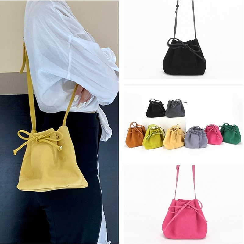 レデイースバッグ雑貨ショルダーバッグ2023冬新作本革レザー斜め掛け７カラー