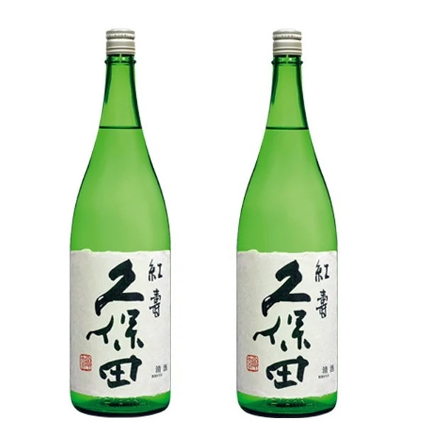 日本酒 朝日酒造久保田 紅寿 純米吟醸 1800ml 1.8L2本【北海道沖縄県東北四国九州地方は必ず送料がかかります】【熨斗ご贈答品の対応可】