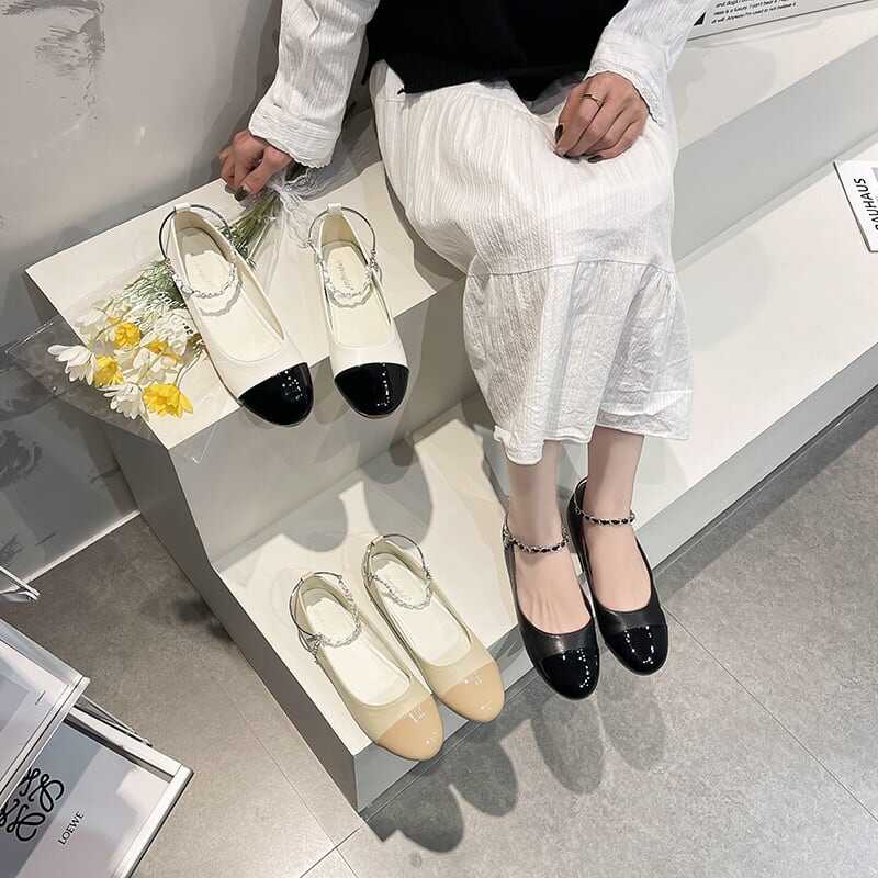 おしゃれ お洒落 人気 安い 激安 お得 靴 シューズ バレエシューズ フラット シューズ ストラップ シューズ パンプス フラット パンプス ぺたんこ 歩きやすい きれいめ 疲れない ls