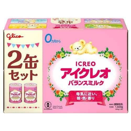 アイクレオ アイクレオ バランスミルク 800g×2缶セット アイクレオバランスミルク800GX2