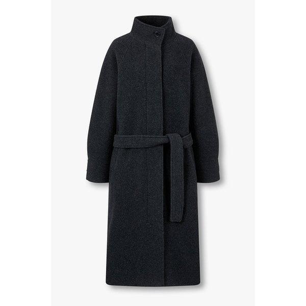 ハイネックベルテッドコート（9105411175）