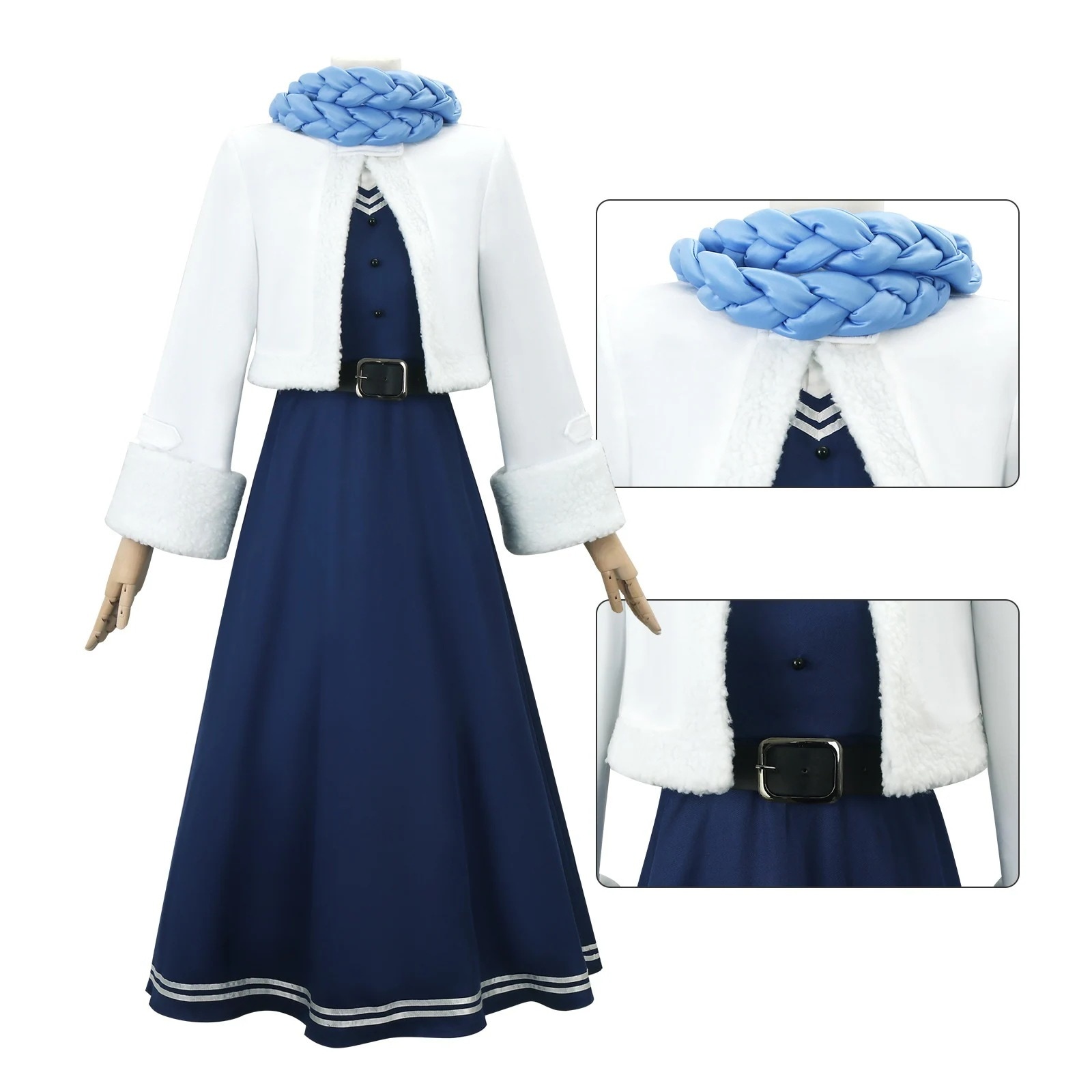 【2025新作】コスプレ 仮装新たに葬られた芙莉蓮cos服フィレン冬服コスプレ二次元c服アニメ衣装 イベント用品