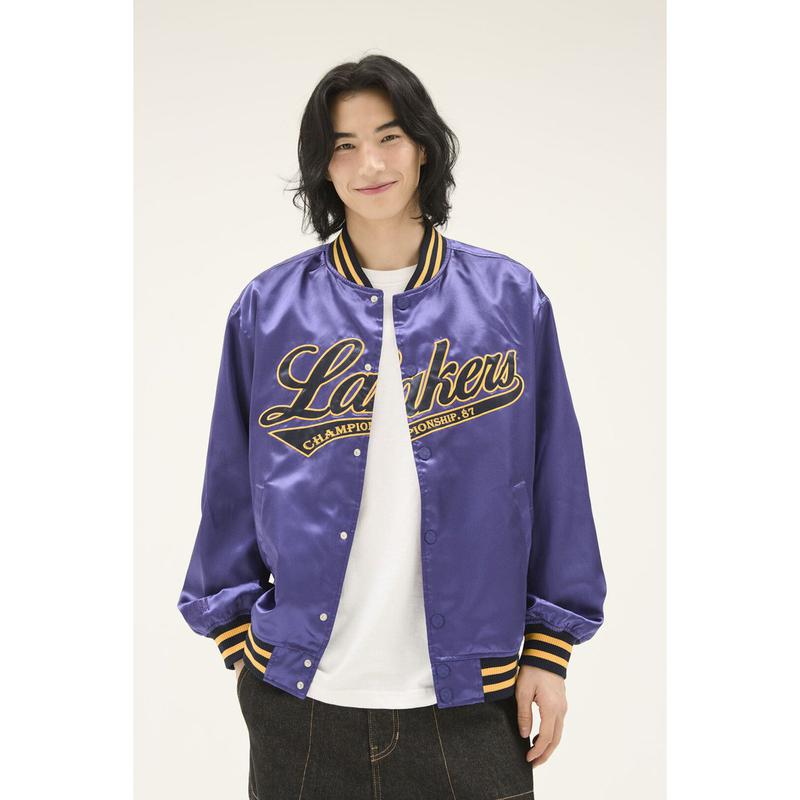 LALチームレタリングサテンバーシティジャンパー(N251JP111P)69_DG
