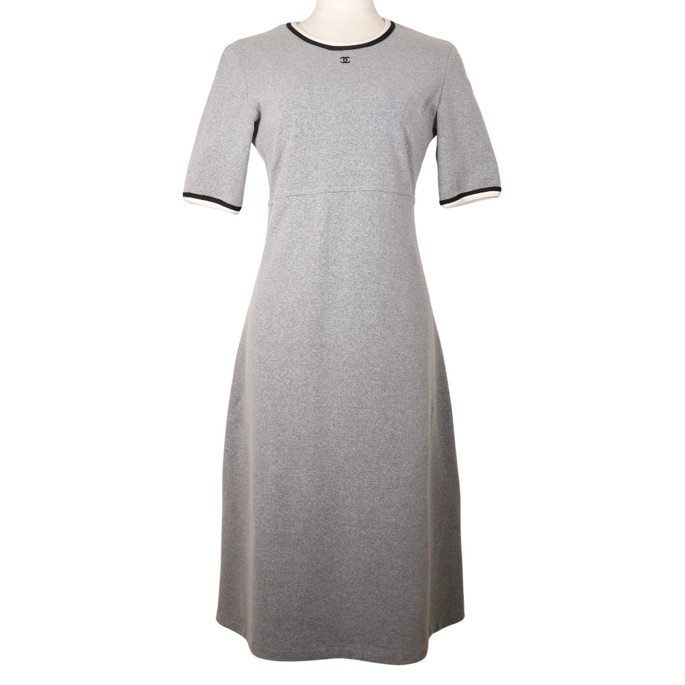 ココマーク P11147V06479 ワンピース ナイロン ポリウレタン ポリアミド グレー レディース 中古品