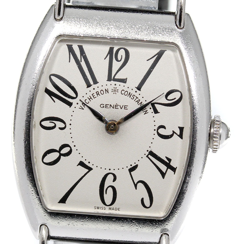 ヴァシュロンコンスタンタン VACHERON CONSTANTIN 37001/000G-8636 トノー 1912 K18WG 手巻き メンズ 保証書付き_784221【中古】