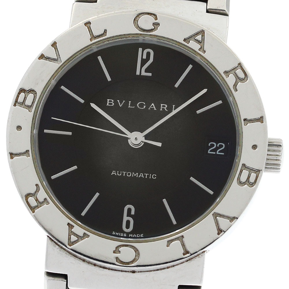 ブルガリ BVLGARI BB33SS ブルガリブルガリ デイト 自動巻き メンズ _948843【中古】