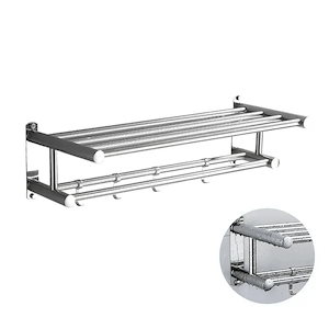 3日以内タオルハンガー タオル干し 浮かせる収納 掃除用品 タオル掛け 大容量化 ステンレス製　防水素材 台拭き シンプル カビ防止 洗面所 キッチン お風呂 Z-09