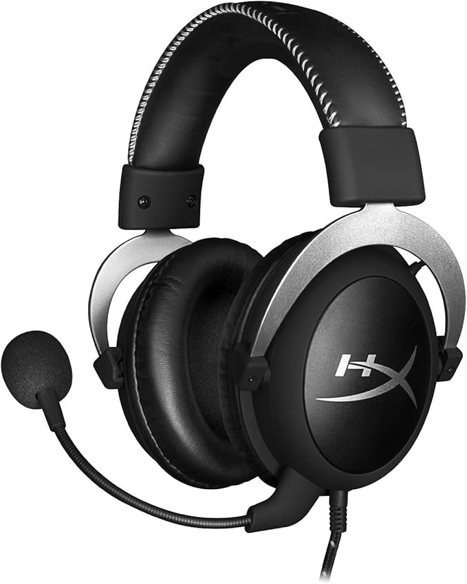 ゲーミングヘッドセット インライン音量コントロールBox付属 シルバー 2年保証 HX-HSCL-SR/NA 6,552円