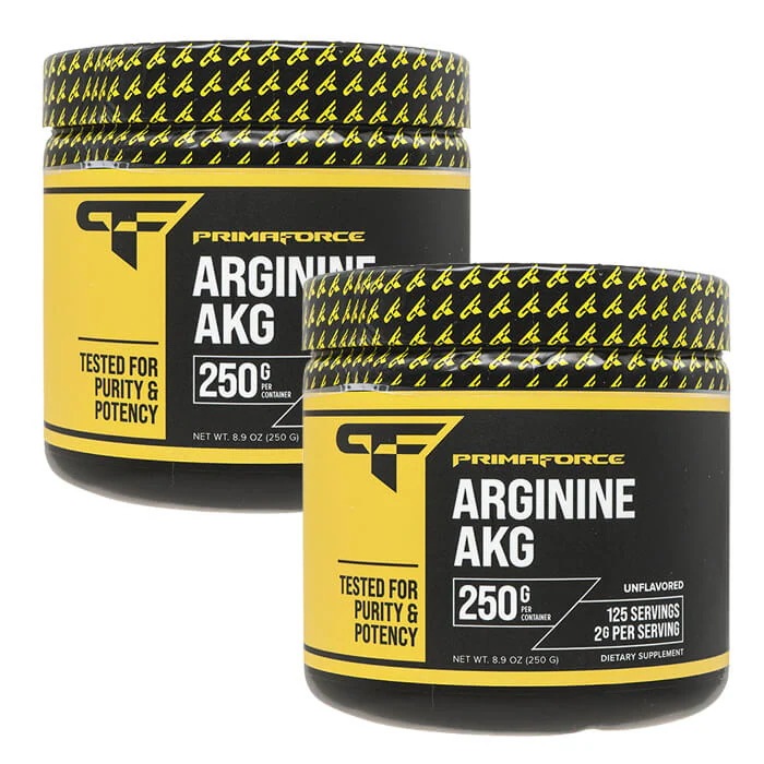 アルギニンAKG 250g 2本 プリマフォース PrimaForce Arginine AKG 海外発送便商品：日時指定不可 ヤマト国際便発送