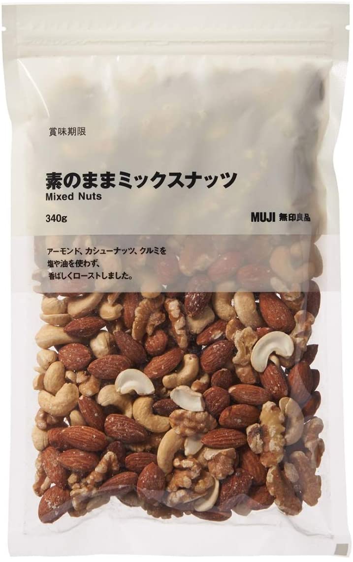 【開店記念セール!】 無印良品 素のままミックスナッツ 340g 82147063 ナッツ類 【開店記念セール!】 無印良品 素のままミックスナッツ 340g 82147063 ナッツ類