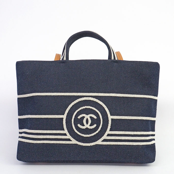 【美品】シャネル ココマーク デニム 2WAY ショルダー レディース 【トートバッグ】 149,900円