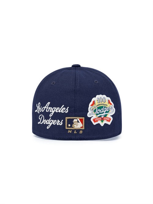【MLB】 SIGNATURE PATCH STRUCTURED Ball Cap LA NAVY キャップ 正規品