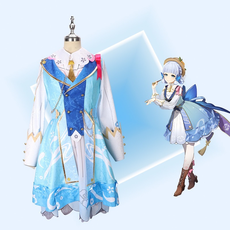 原神 あやか 神里あやか ニュースキン 花文字スカート 女の子 プリンセス アニメコスチューム